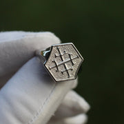 (1 of 10) Knights Signet Ring