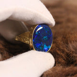 #jewellery for men# - #raven opal#