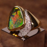 #jewellery for men# - #raven opal#