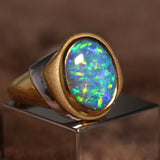 #jewellery for men# - #raven opal#